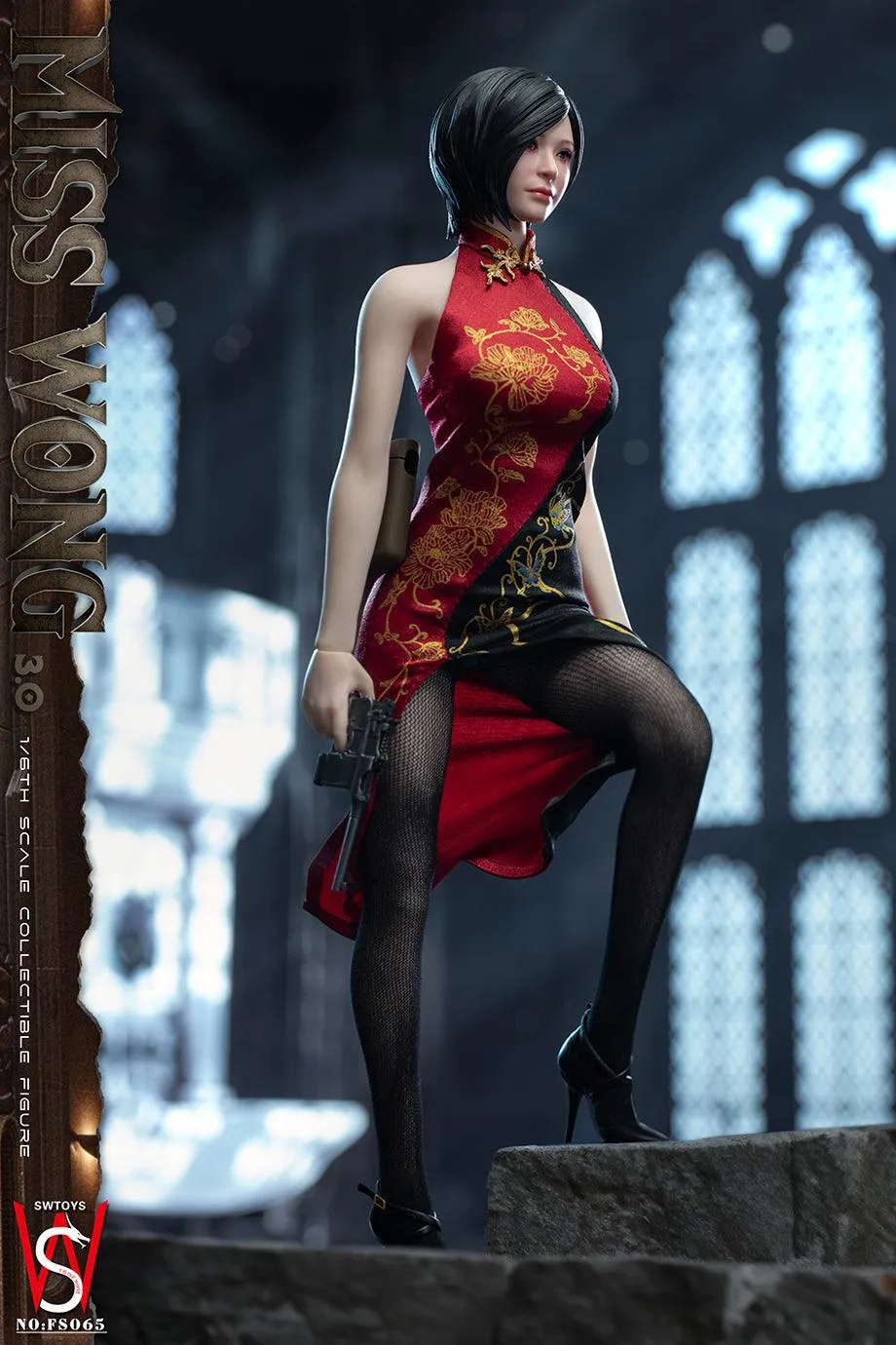 1:6 Miss Wong 3.0 Cheongsam Version Action Figure