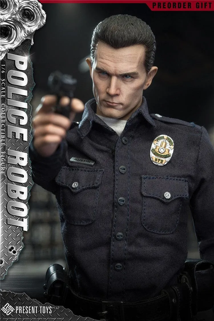 1:6 Police Robot Action Figure