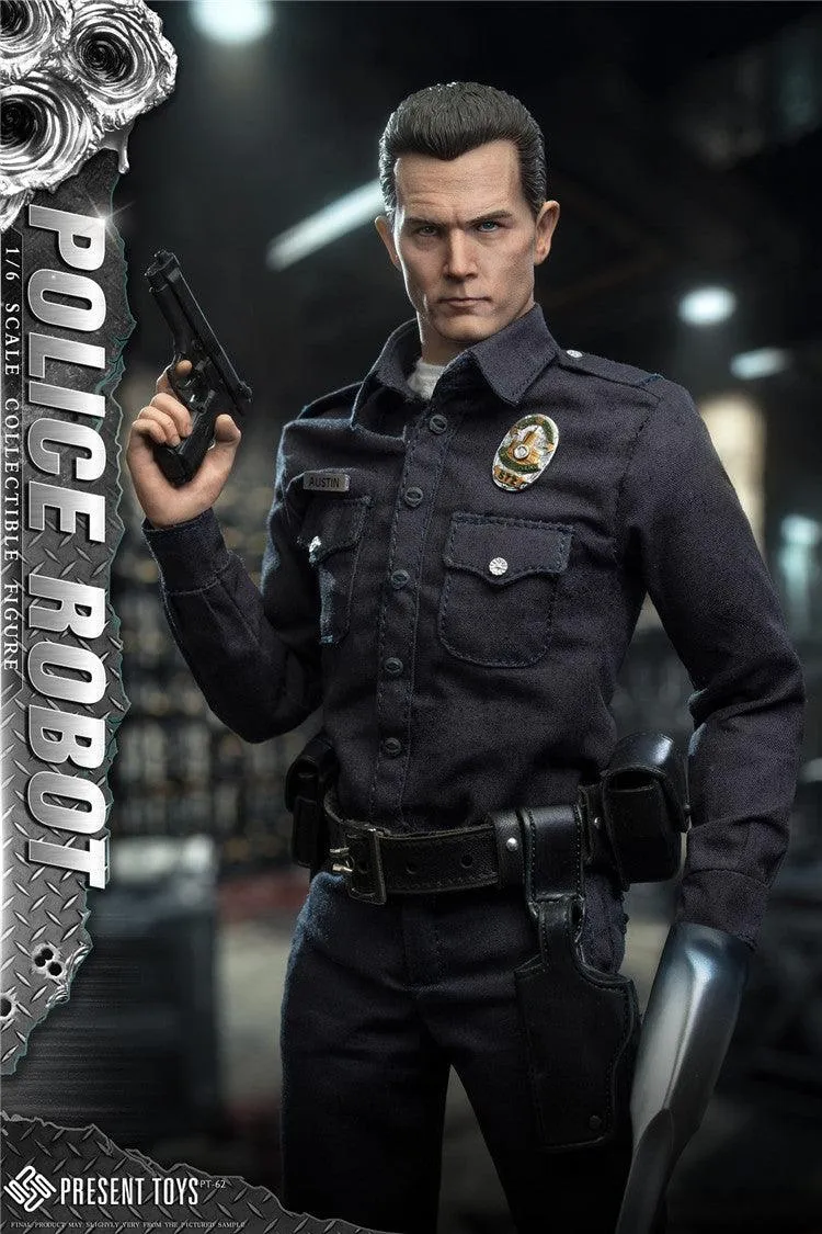 1:6 Police Robot Action Figure