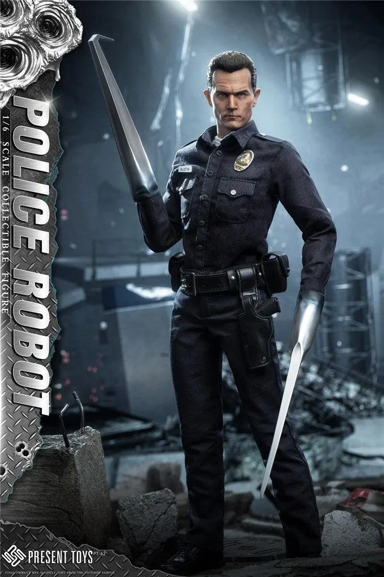 1:6 Police Robot Action Figure