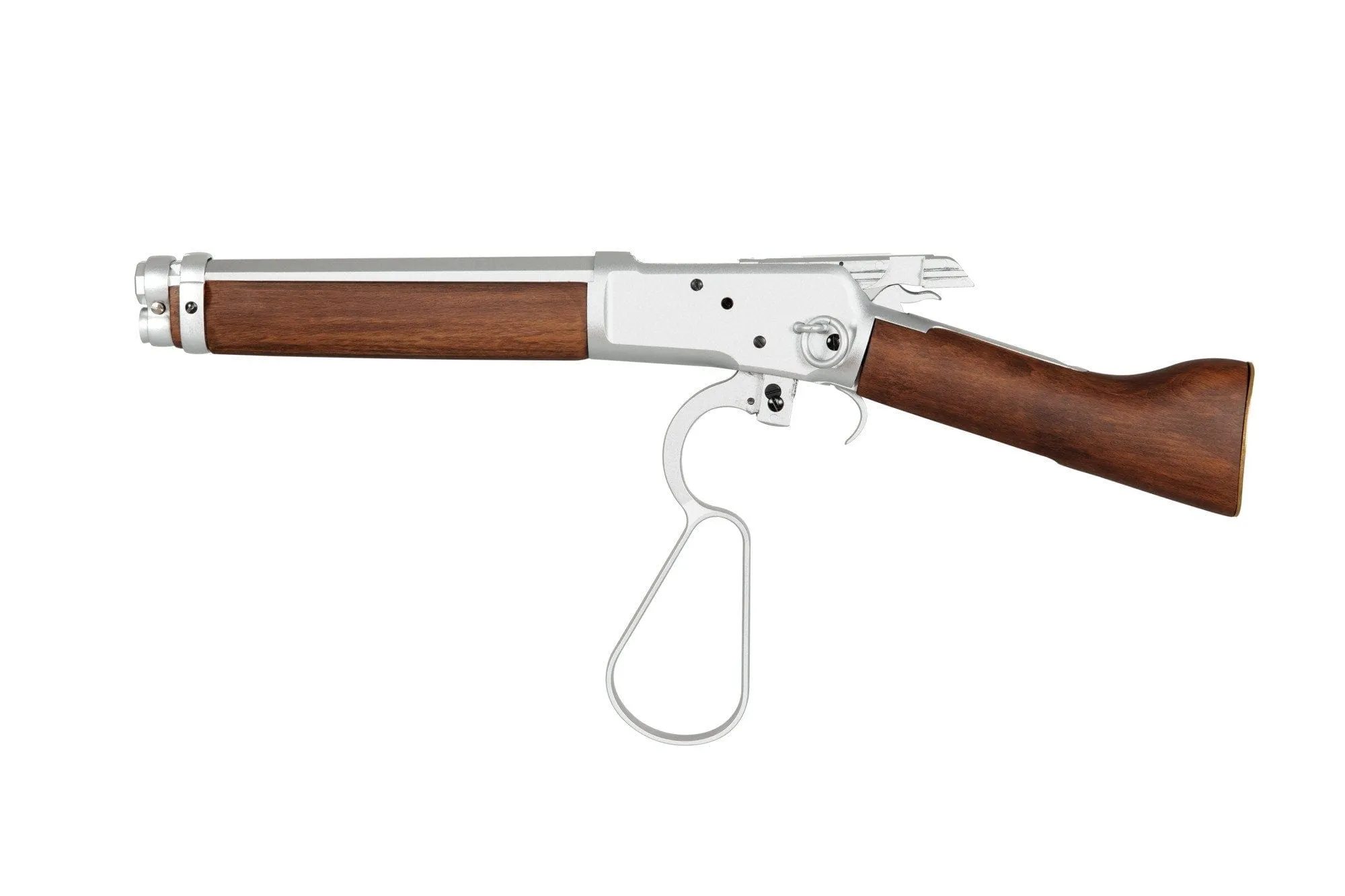 1873 (Real Wood) Rifle Replica - Silver