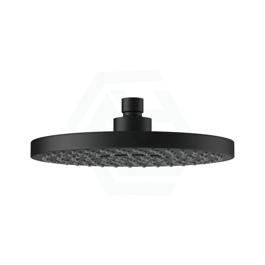 200mm 8 inch ABS Round Black Rainfall Shower Head