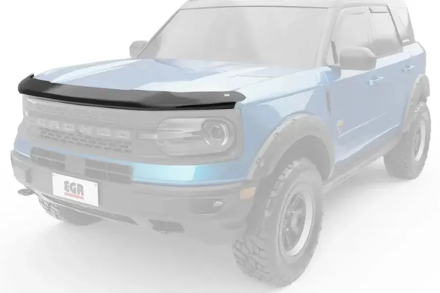 2021  Ford Bronco EGR USA Superguard Hood Guard, Dark Smoke Finish | 303561