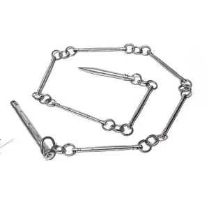 25% OFF 7-Section Stainless Steel Whip Chain