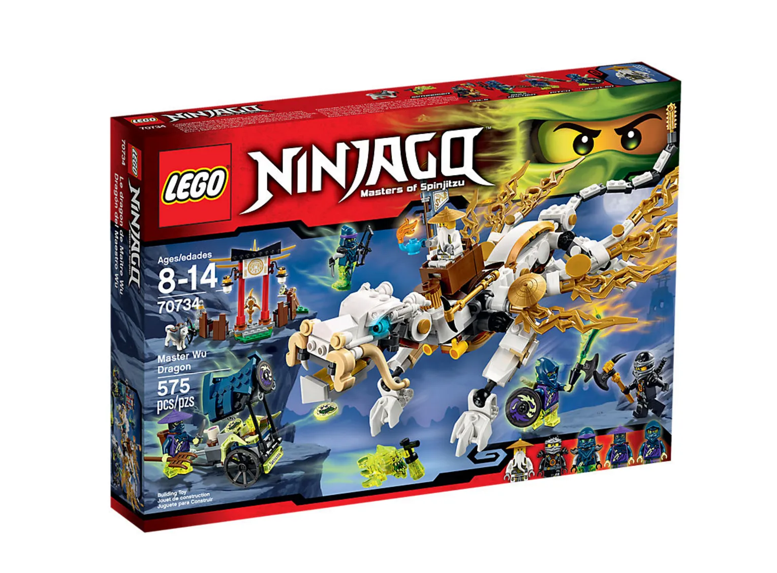 70734 LEGO® Ninjago Master Wu Dragon