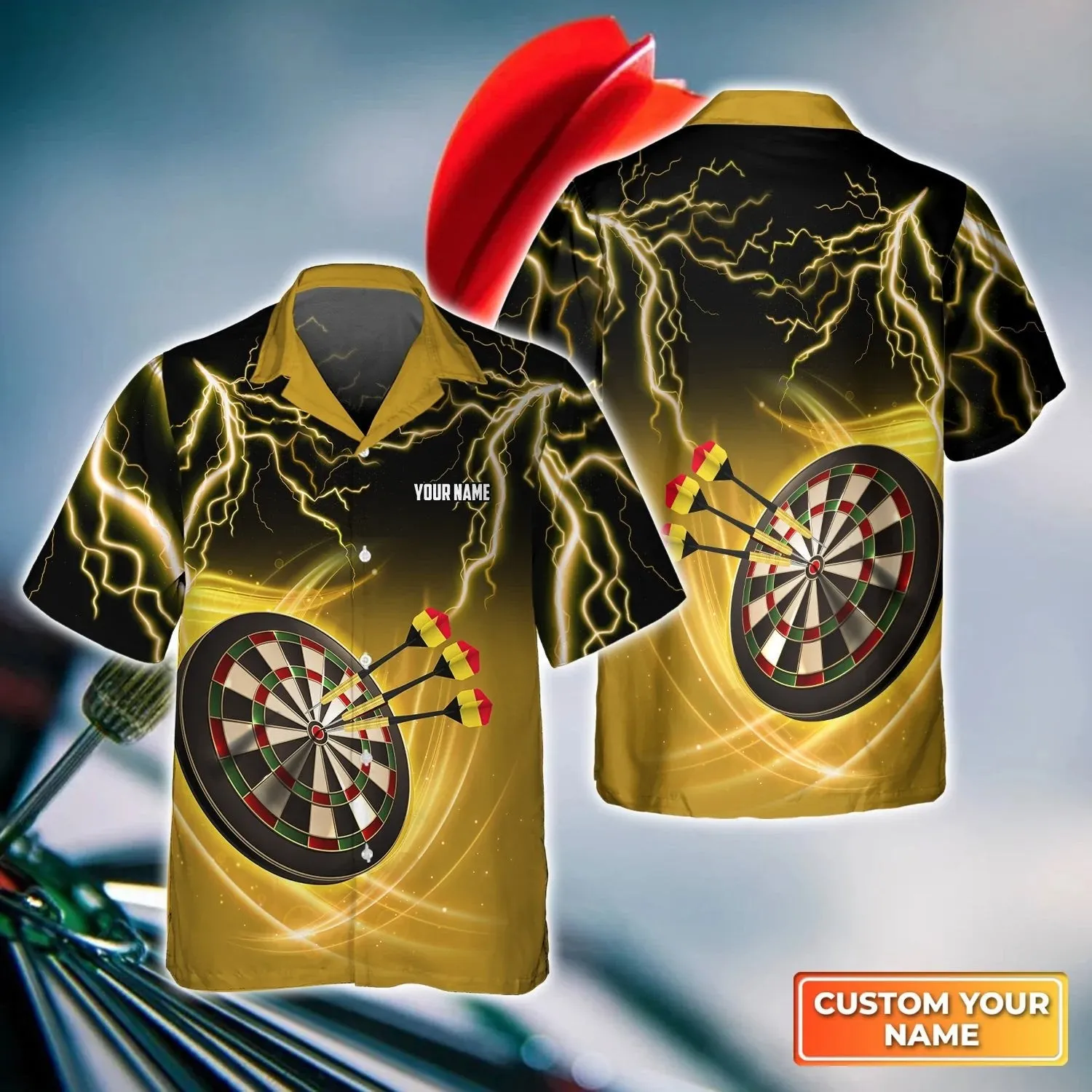 Addict Celtic Pattern Darts Hawaiian Shirt, Darts Hawaiian shirt for men, gift For Dart Team Player