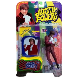 Austin Powers - Red Suit Austin Powers Action Figure - McFarlane Toys - Series 1 (1999)