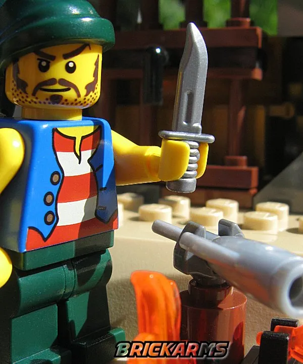 BrickArms Combat Knife for Minifigure