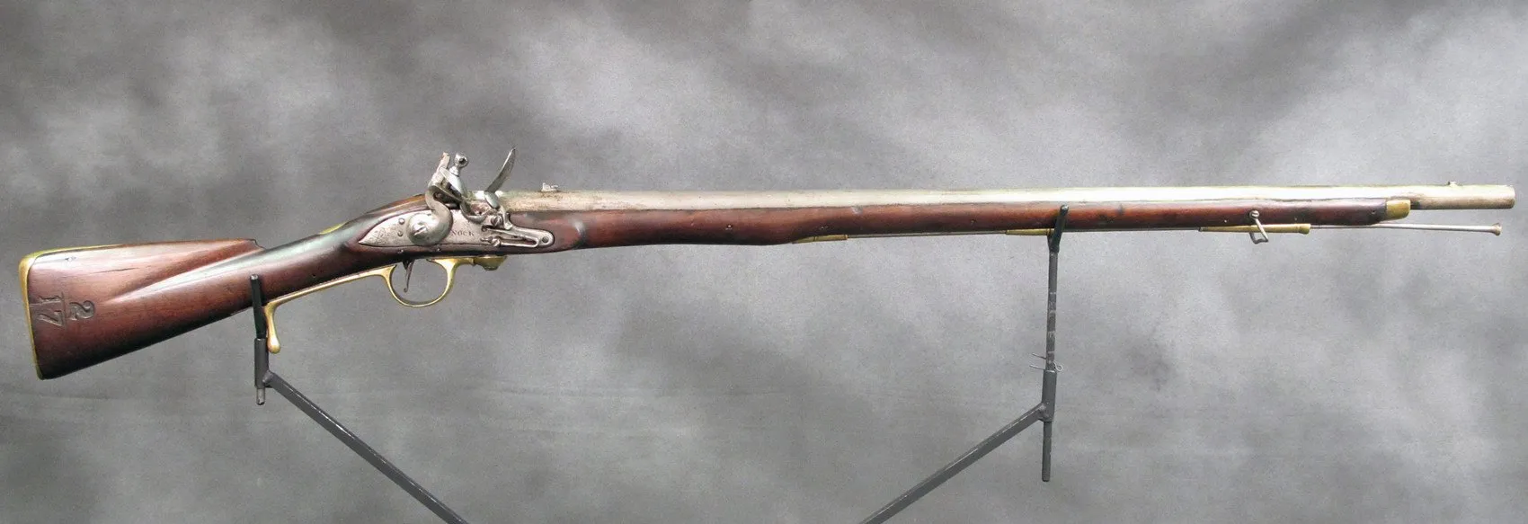 British East India Company Furguson Type Breech Loading Rifle by Henry Nock