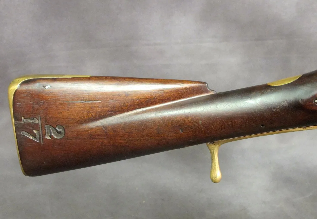 British East India Company Furguson Type Breech Loading Rifle by Henry Nock