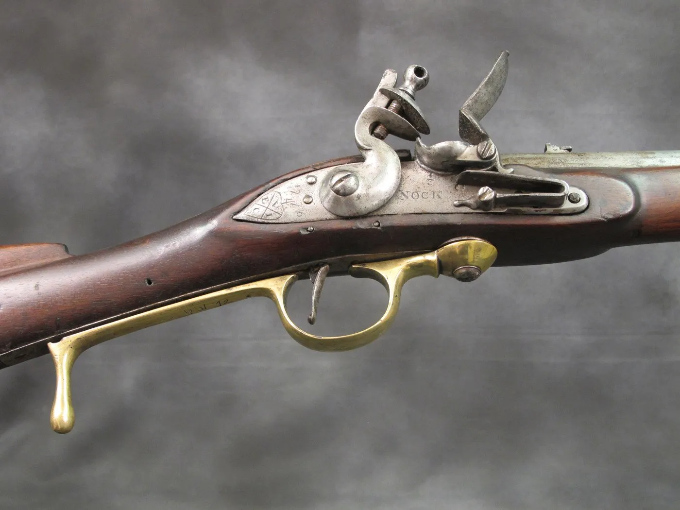 British East India Company Furguson Type Breech Loading Rifle by Henry Nock