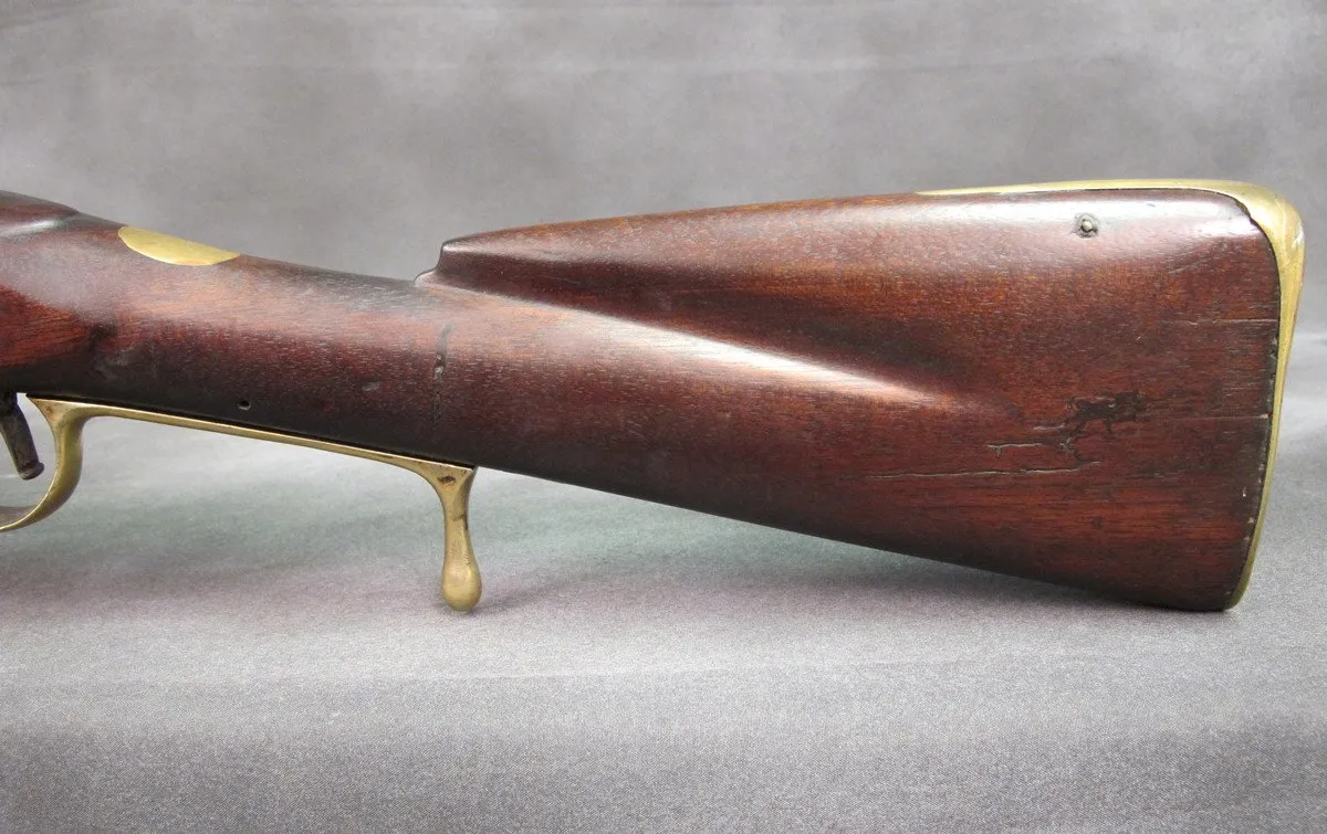 British East India Company Furguson Type Breech Loading Rifle by Henry Nock