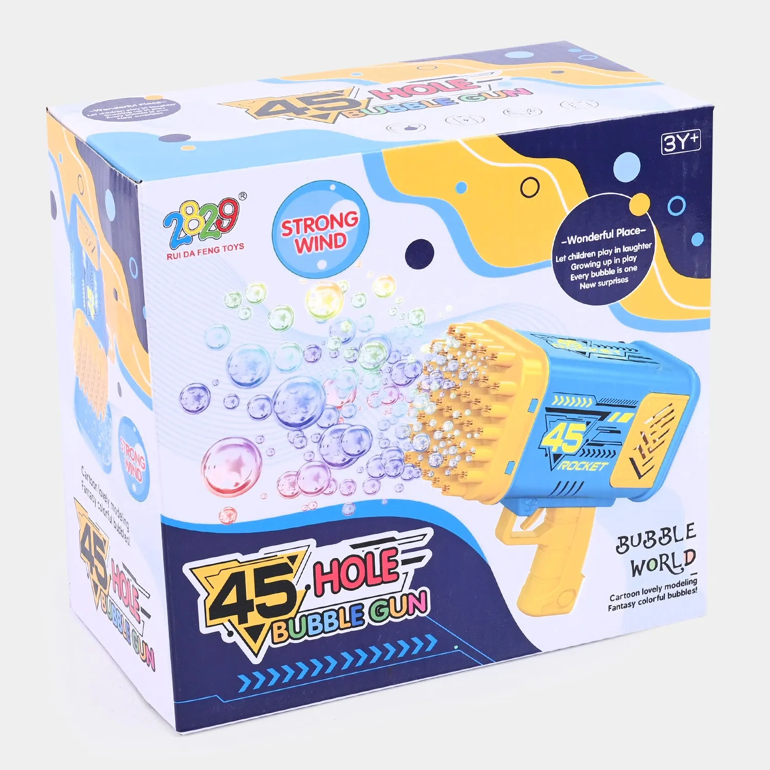 Bubble Blaster Machine 45 Holes For Kids