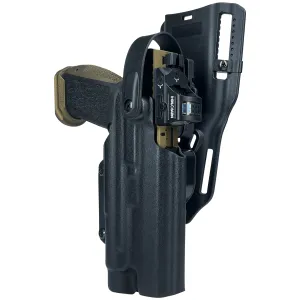 Canik TTI Combat w/ Streamlight TLR-1 HL Level II Duty Drop & Offset Holster