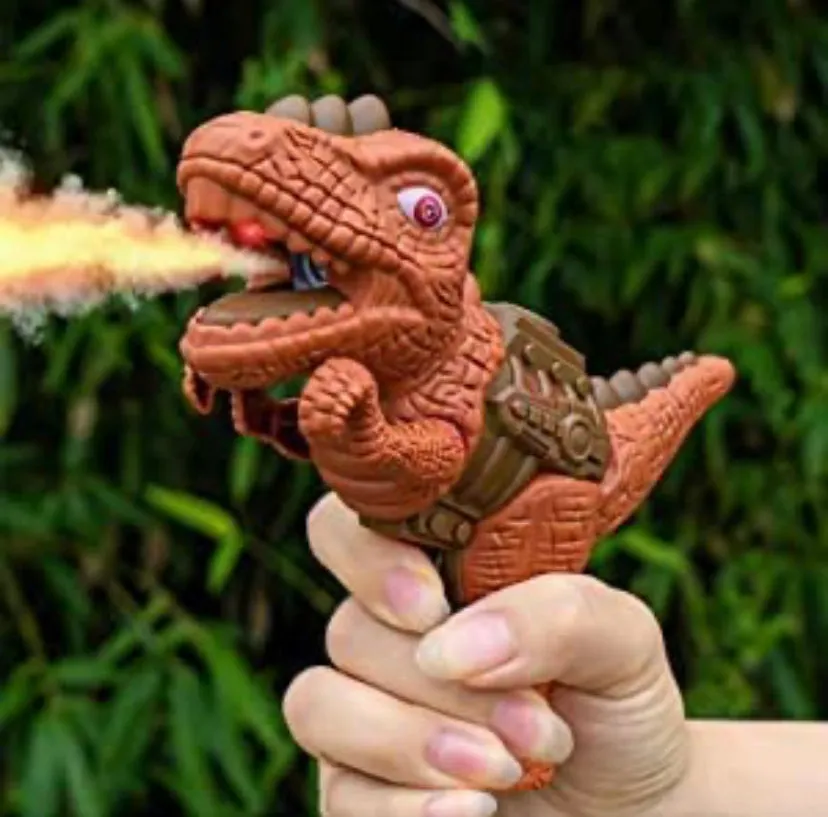 Dino Gun Toy with Spray & Smoke Effect