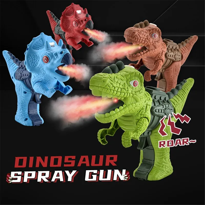 Dinosaur Power Electric Spray Toy Gun