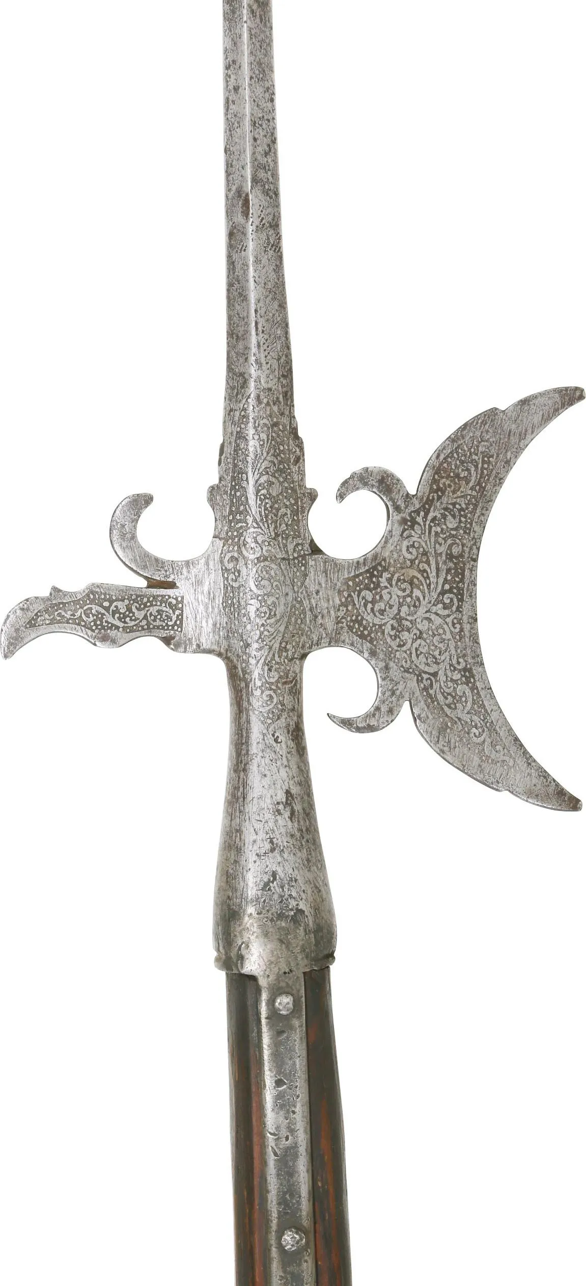 EUROPEAN HALBERD C.1650.