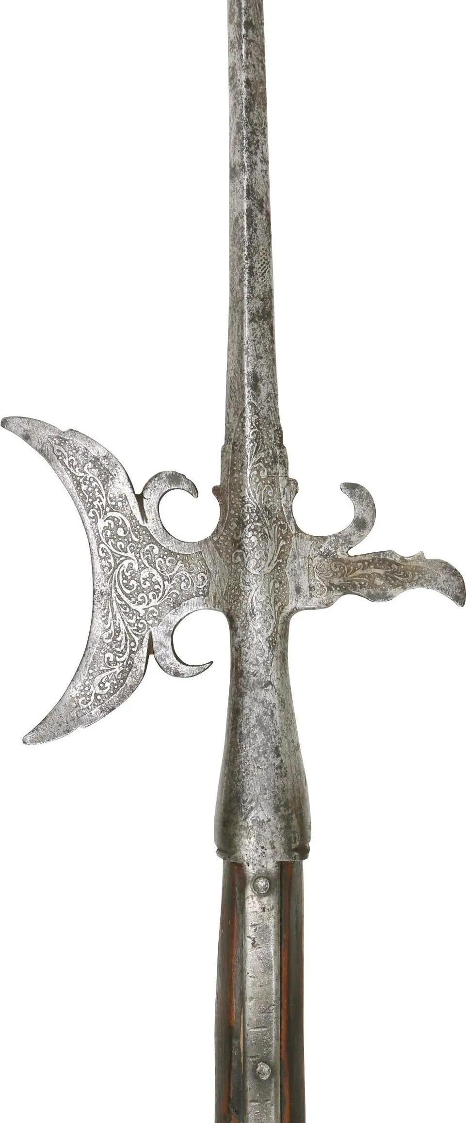 EUROPEAN HALBERD C.1650.