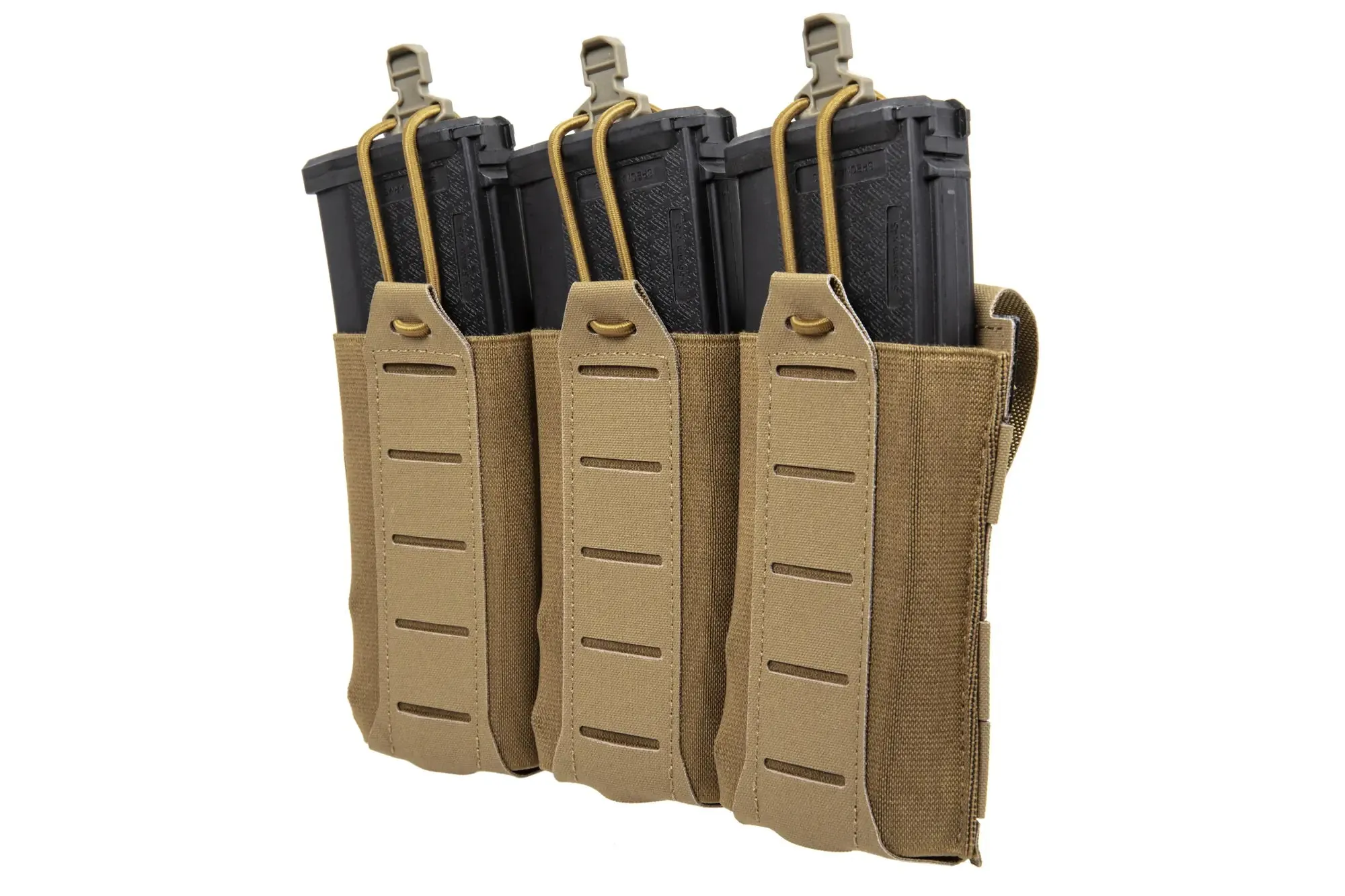 Front panel for three 5.56 MG-97-CB magazines