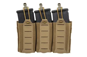 Front panel for three 5.56 MG-97-CB magazines