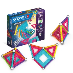 Geomag 534 Glitter Panels Recycled 22 pcs