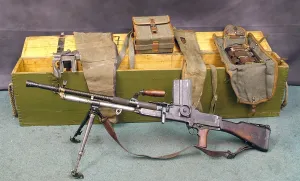 German ZB26/30(t) WW2 Display LMG (Czech) w/ Transit Chest & Accessories