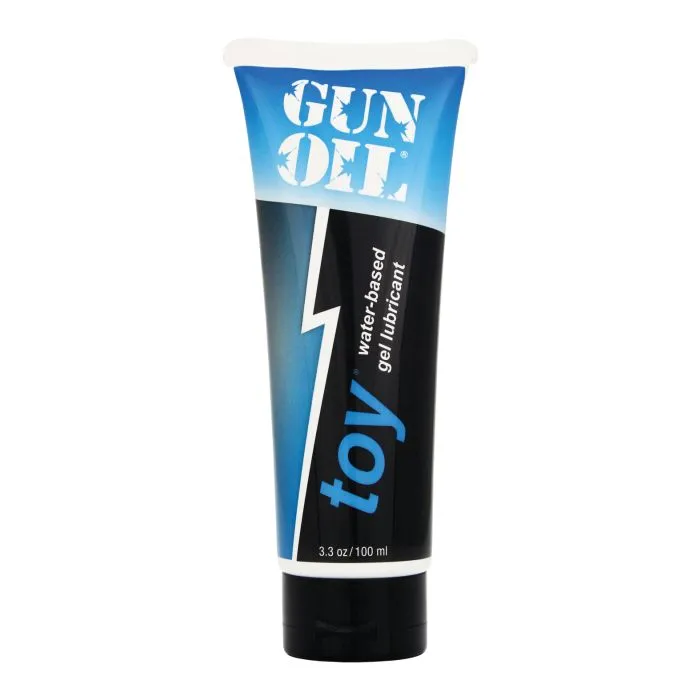 Gun Oil Toy Water-Based Gel Lube - 3.3 oz