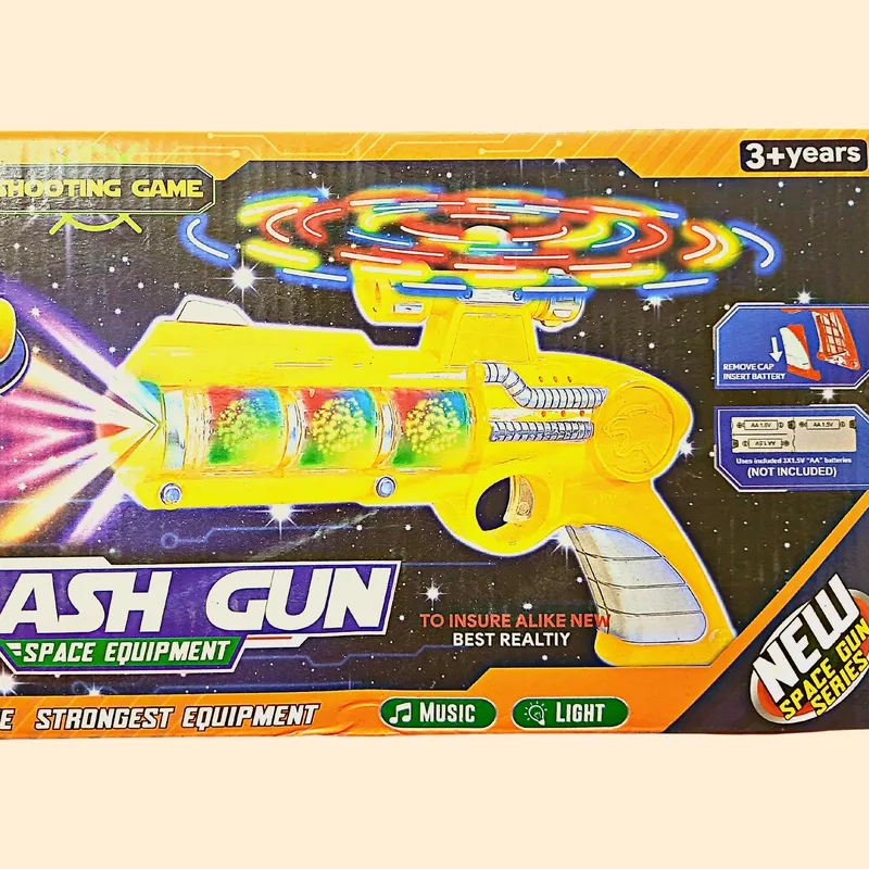 Gun Toys for Kids with Light, Music, Laser, Sound (Big in Size)