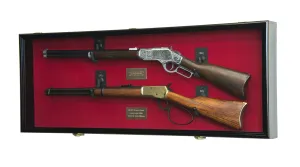 Guns: Rifle Handgun Display Case Cabinet