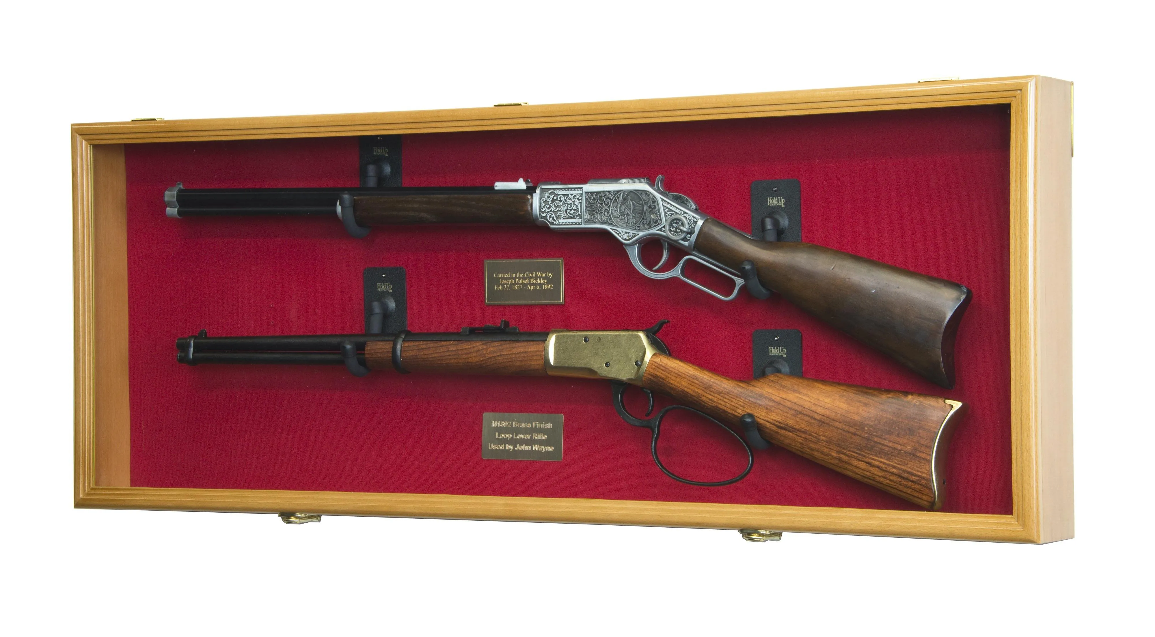 Guns: Rifle Handgun Display Case Cabinet