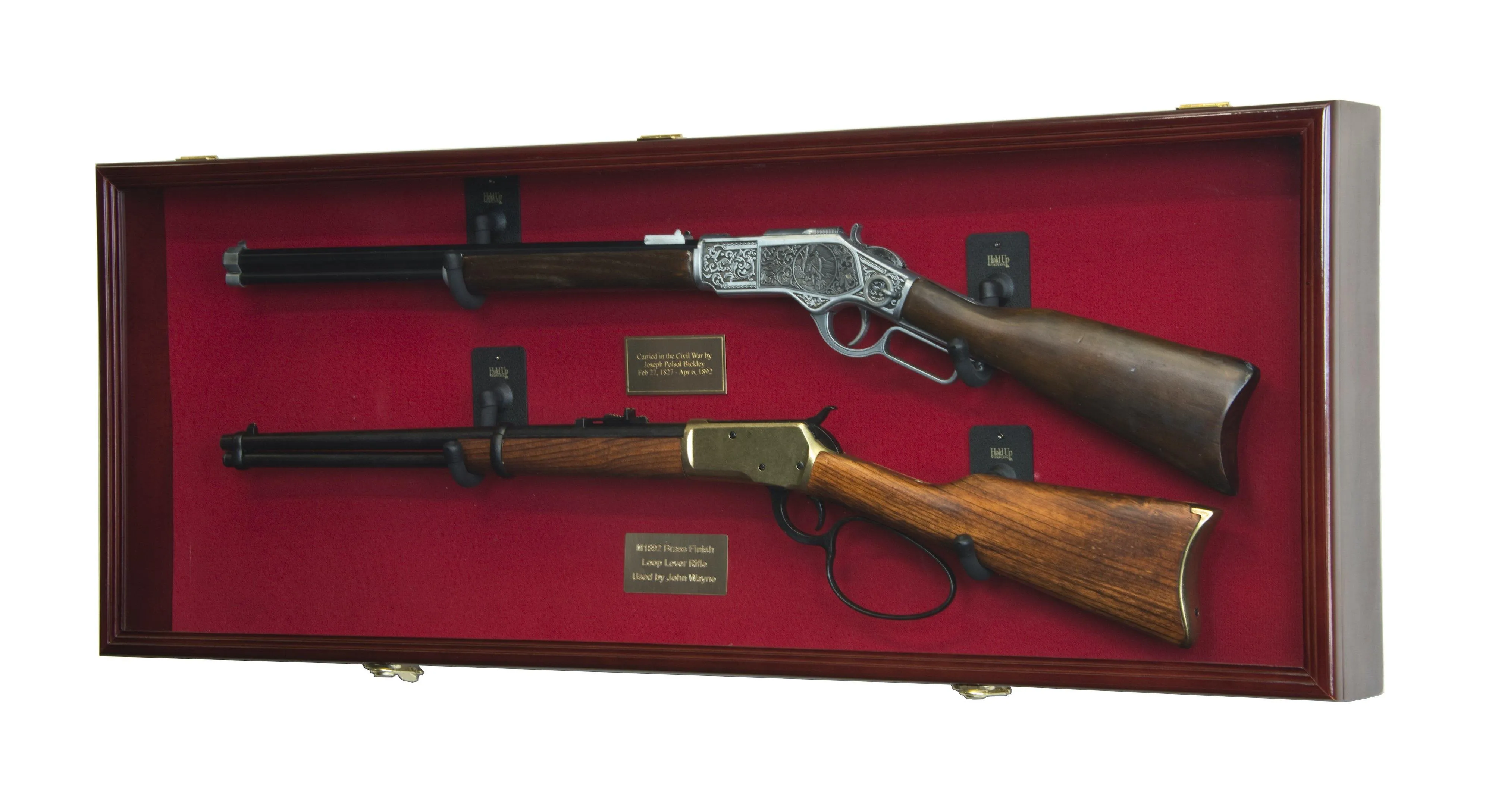 Guns: Rifle Handgun Display Case Cabinet