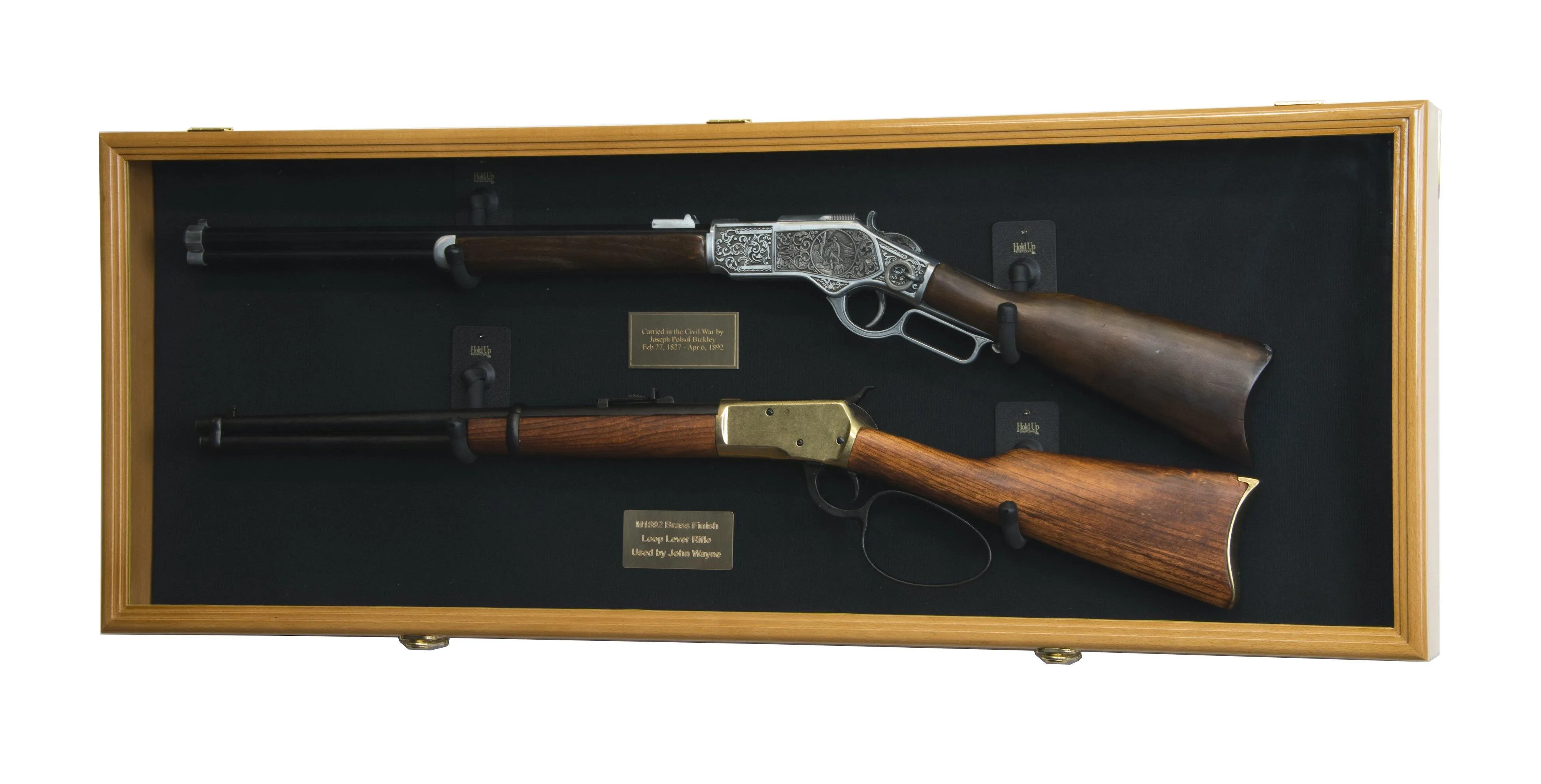 Guns: Rifle Handgun Display Case Cabinet