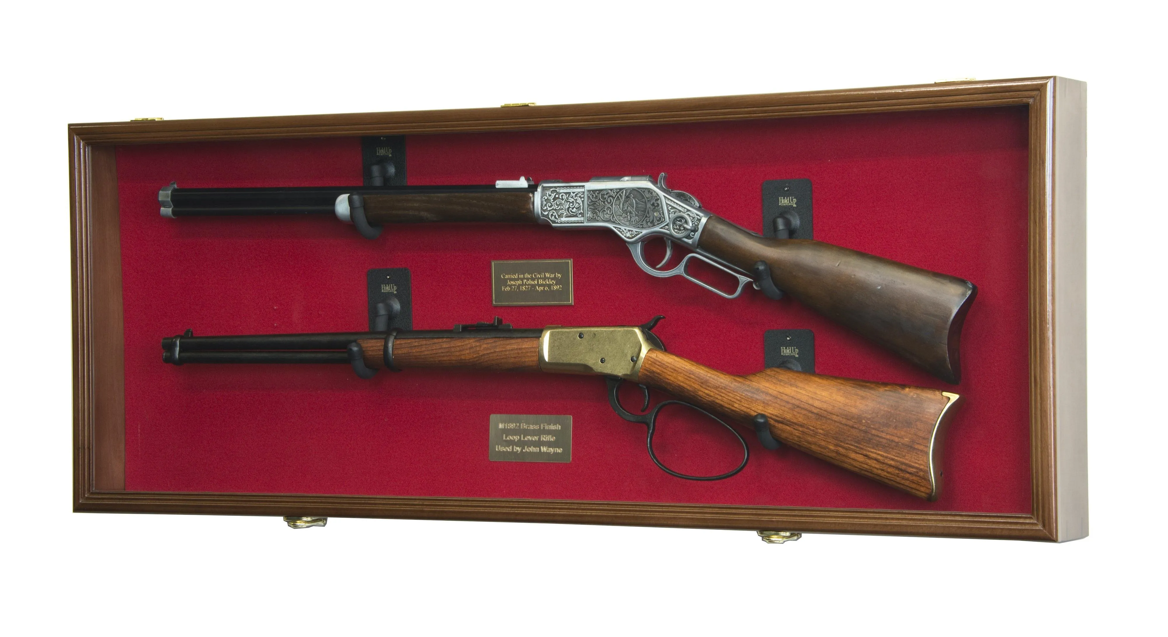 Guns: Rifle Handgun Display Case Cabinet