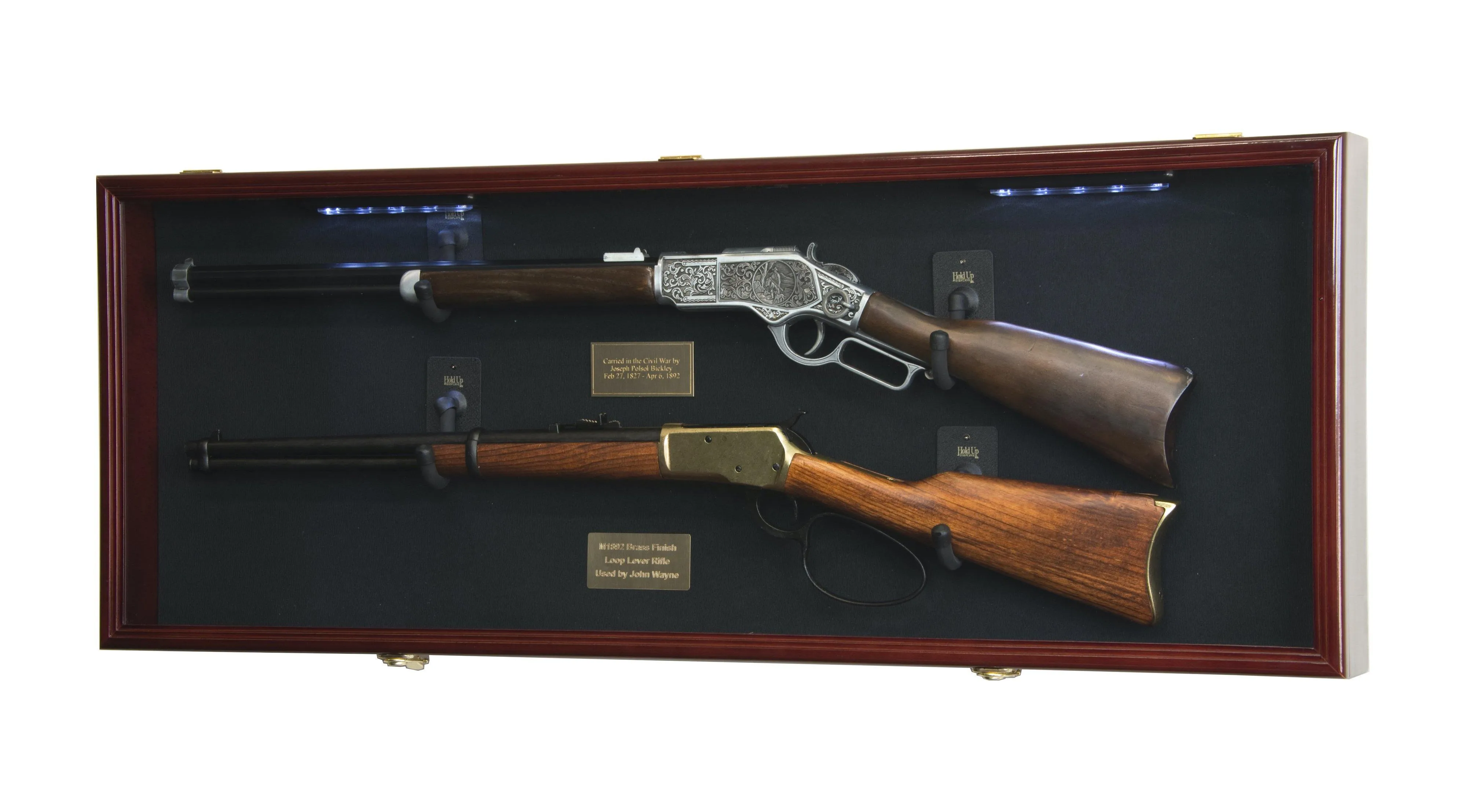 Guns: Rifle Handgun Display Case Cabinet