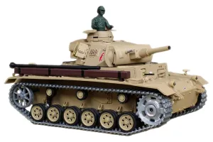 Heng Long German Panzer III (H Type) Professional Edition 1/16 Scale Medium Tank – RTR