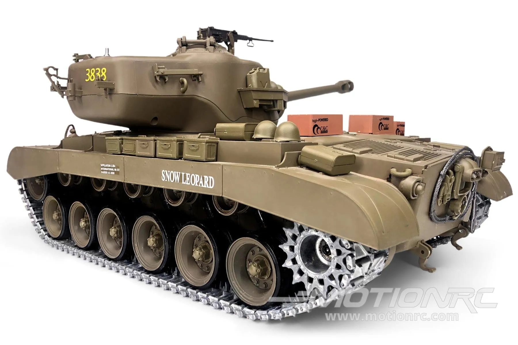 Heng Long USA Pershing Professional Edition 1/16 Scale Battle Tank - RTR