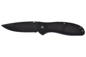 Knife, 5" Black Composite Ranger Combat Folder