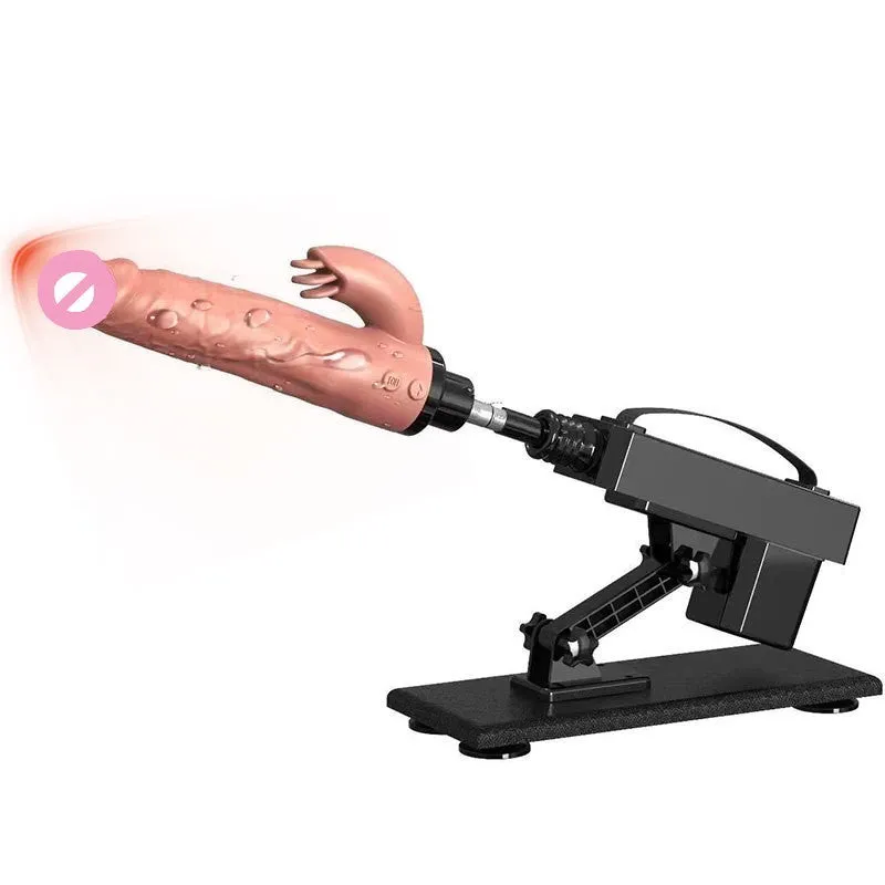 Lurevibe - Masturbator Fully Automatic Extraction And Insertion Telescopic Impact Gun Female Simulated Heating Vibrator