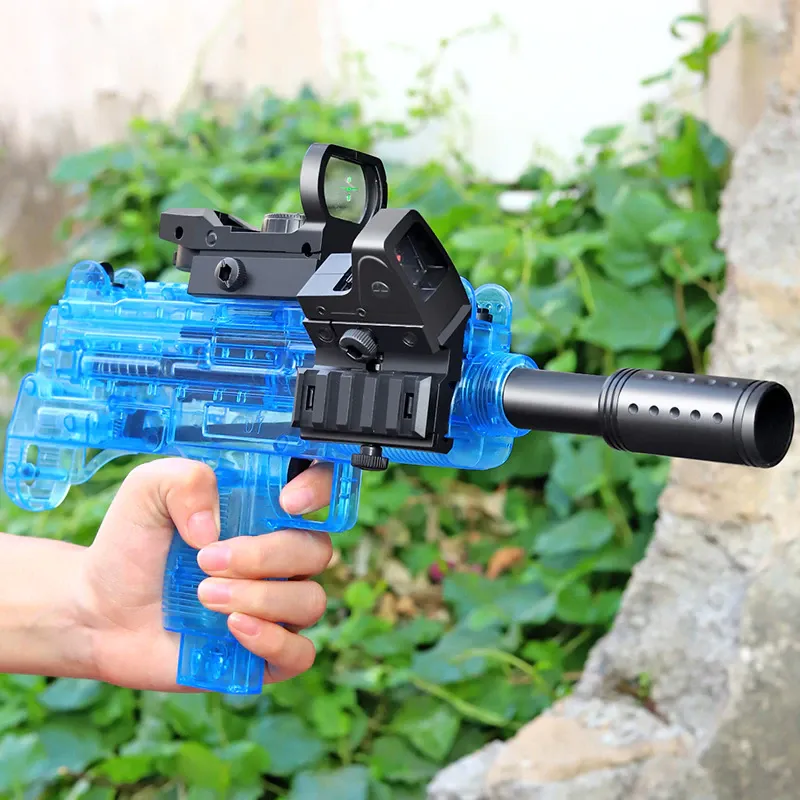 Manual Soft Bullet Submachine Toy Gun Set