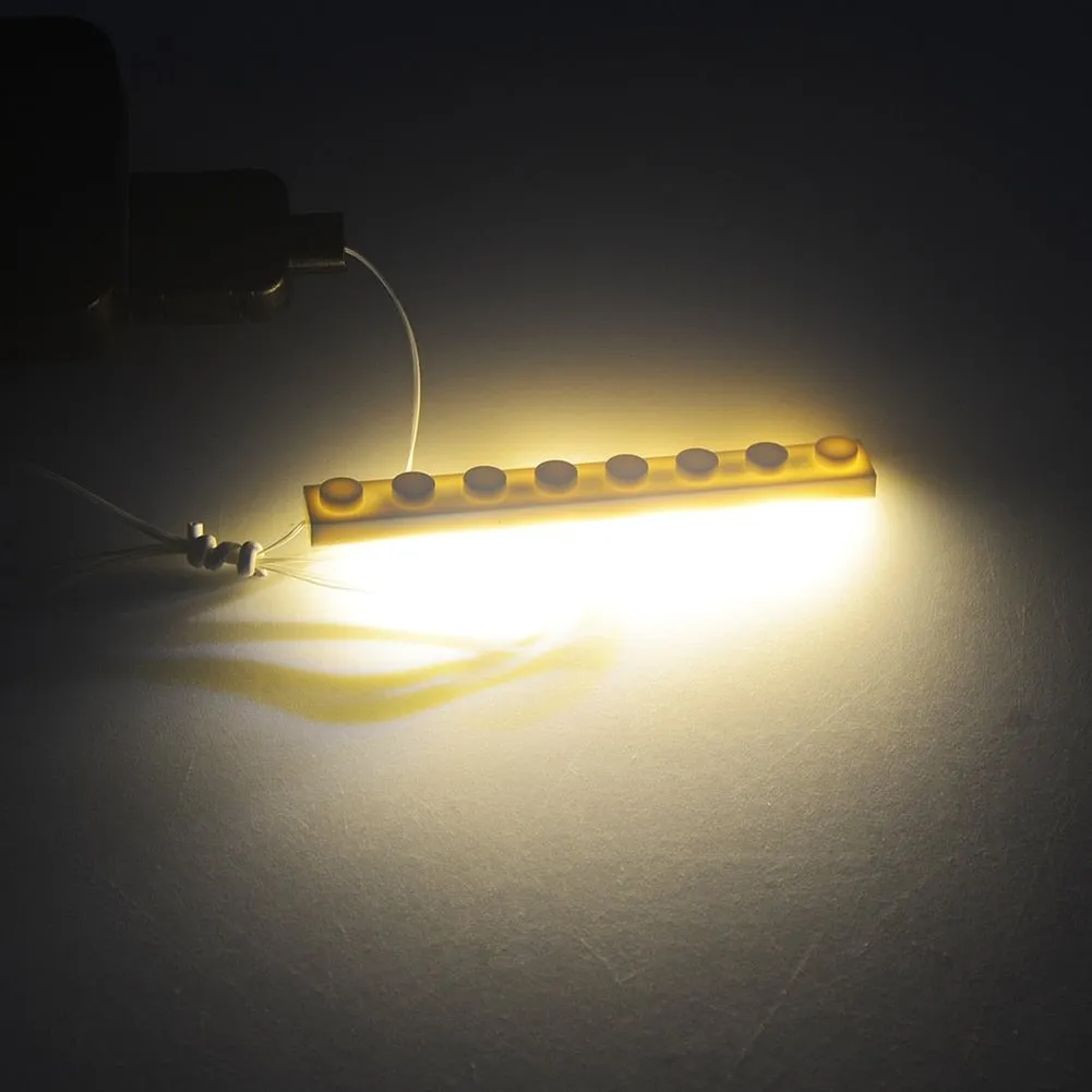 MOC  Compatible  LED High Quality White And Warm White Led Light Kit Light Accessories For Building Bricks Toy