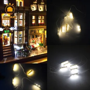 MOC  Compatible  LED High Quality White And Warm White Led Light Kit Light Accessories For Building Bricks Toy