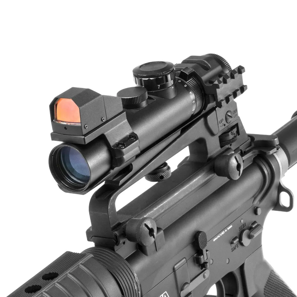 NcSTAR 2-7x32 Blue Illuminated XRS Adjustable Rifle Scope