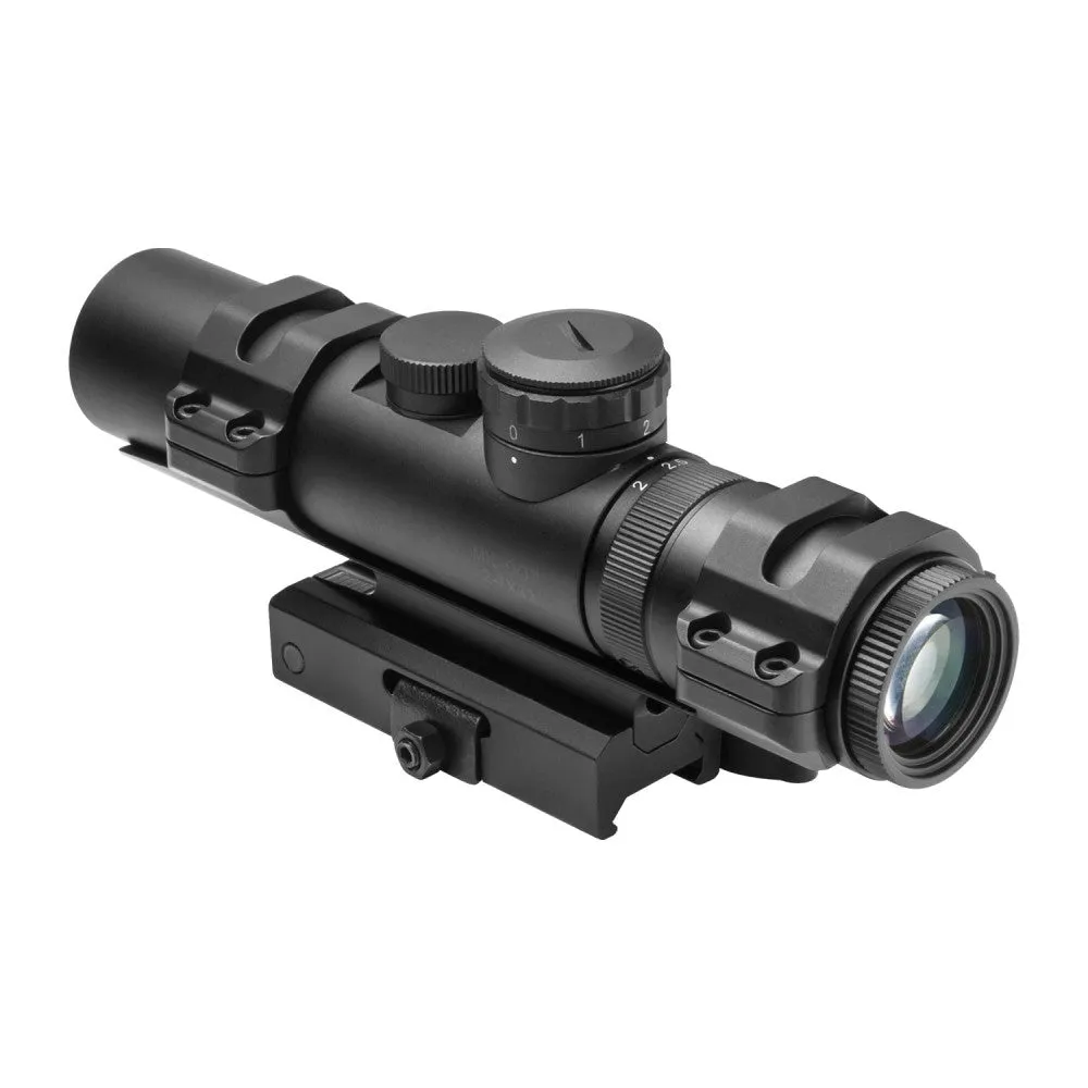 NcSTAR 2-7x32 Blue Illuminated XRS Adjustable Rifle Scope