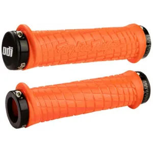 Odi Troy Lee Designs Lock-On Orange With Black Clamps Troy Lee Designs Lock-On Odi Gripstape