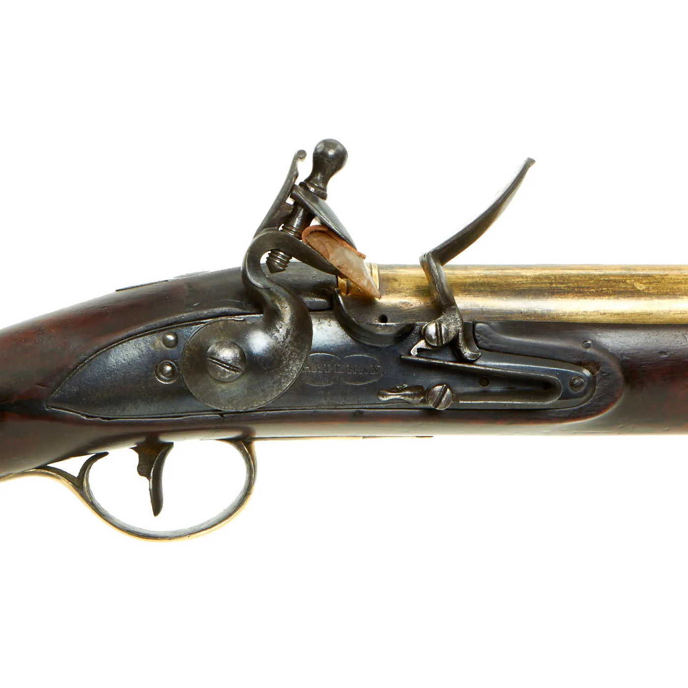 Original 18th Century English Brass Barrel Blunderbuss by Bateman of London with Brass Mounts - circa 1770