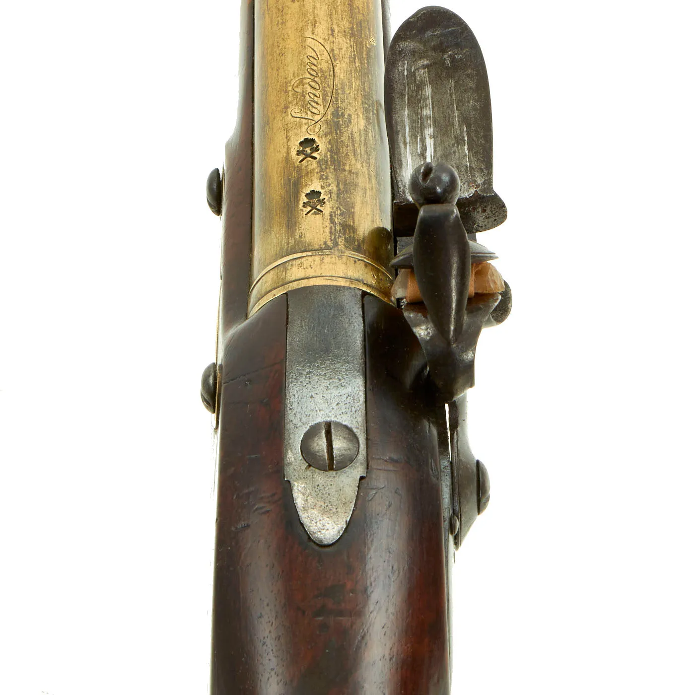 Original 18th Century English Brass Barrel Blunderbuss by Bateman of London with Brass Mounts - circa 1770