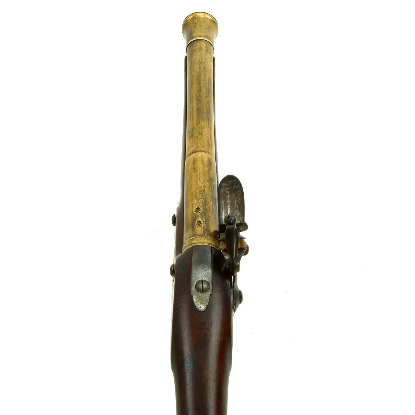 Original 18th Century English Brass Barrel Blunderbuss by Bateman of London with Brass Mounts - circa 1770