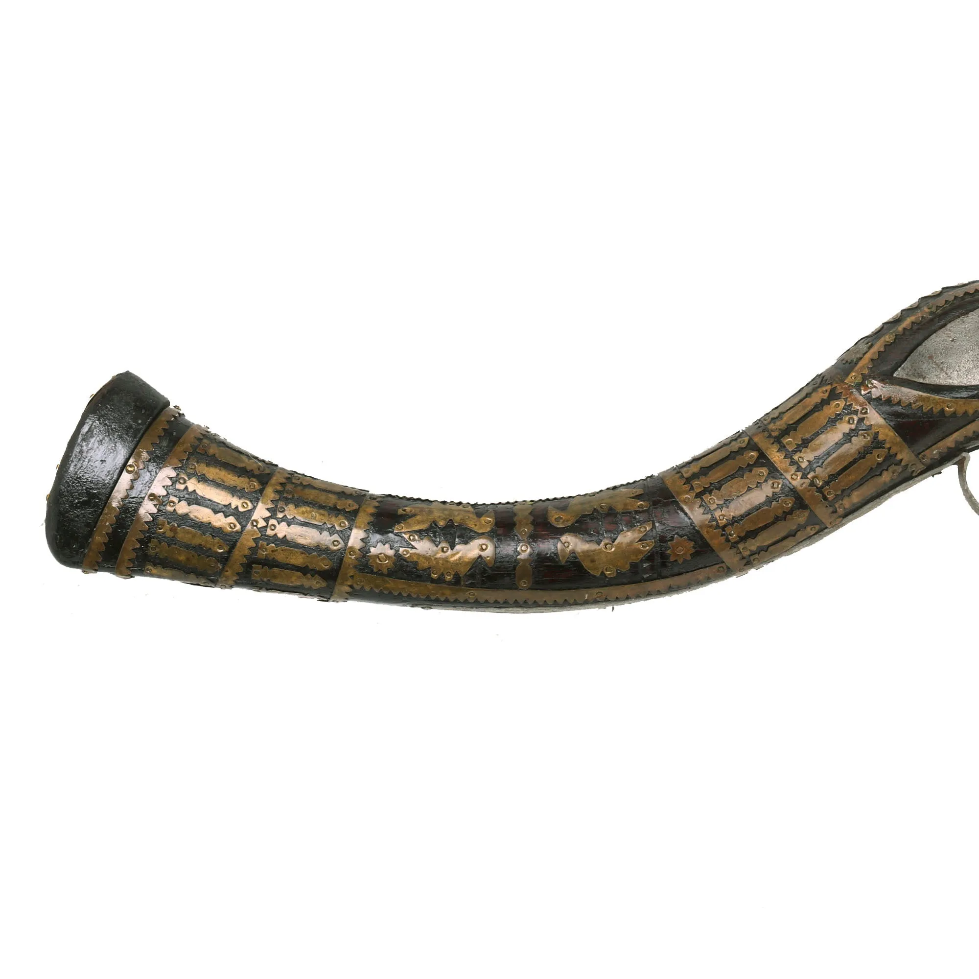 Original Afghan 19th Century Flintlock Jezail Musket with East India Company Rampart Lion Marked Brown Bess Lock