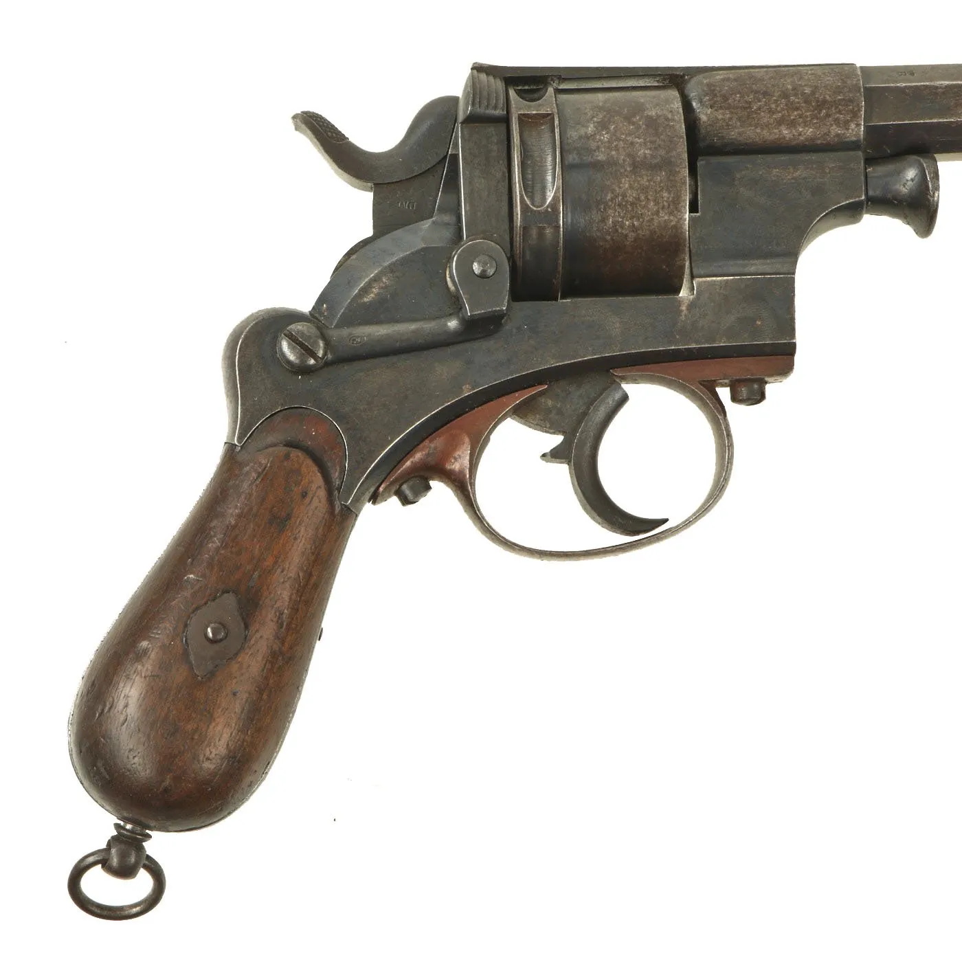 Original Antique Dutch Model 1873 Army Revolver by P. Stevens of Maastricht in 9.4mm - Serial 1448