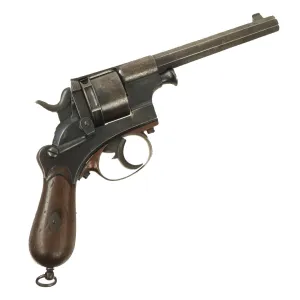 Original Antique Dutch Model 1873 Army Revolver by P. Stevens of Maastricht in 9.4mm - Serial 1448